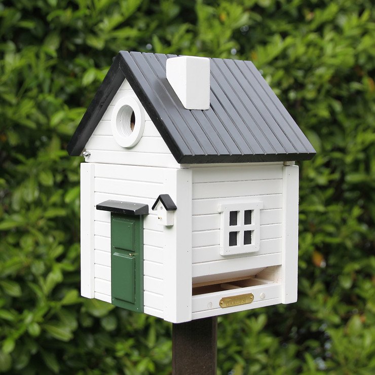 Wildlife Garden Vogelhaus Multiholk Weißes Haus plus kaufen homeliving.de