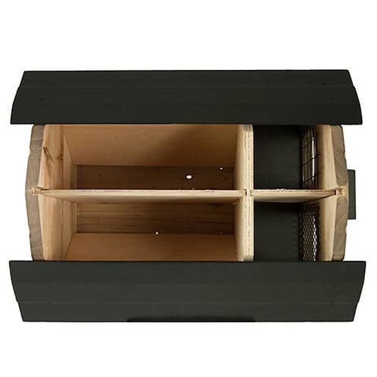 Wildlife Garden Bird House Feeding Barn red - Thumbnail 5